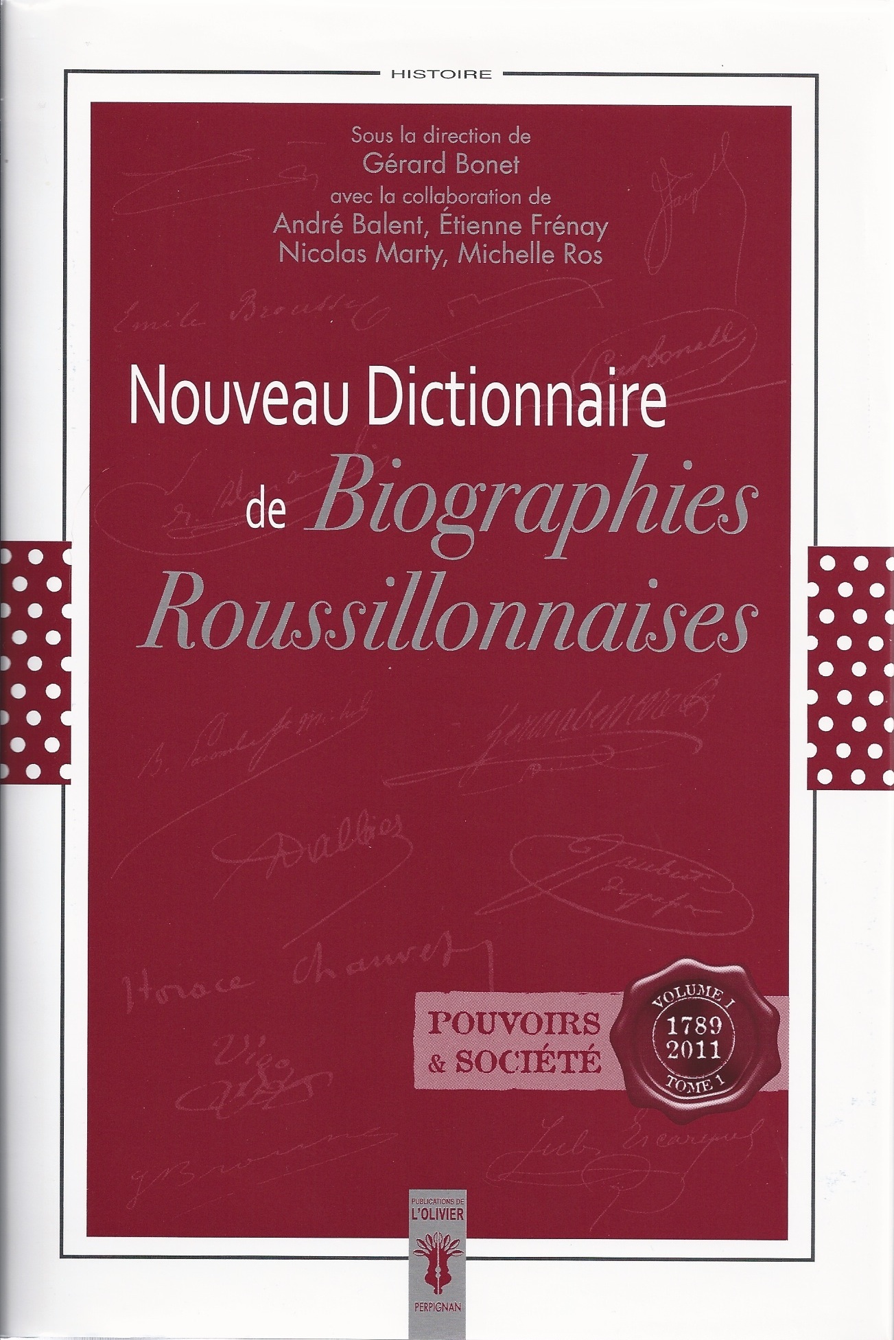 Nouveau Dictionnaire de biographies roussillonnaises